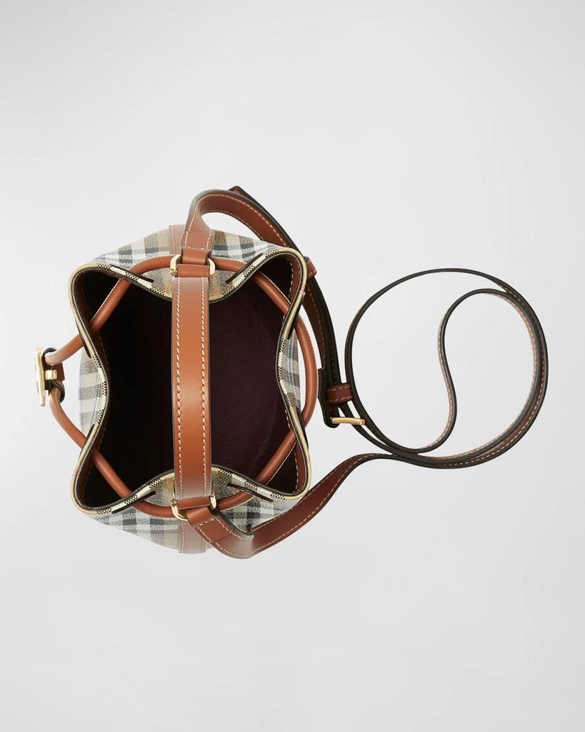 Burberry Check Drawstring Bucket Bag 3