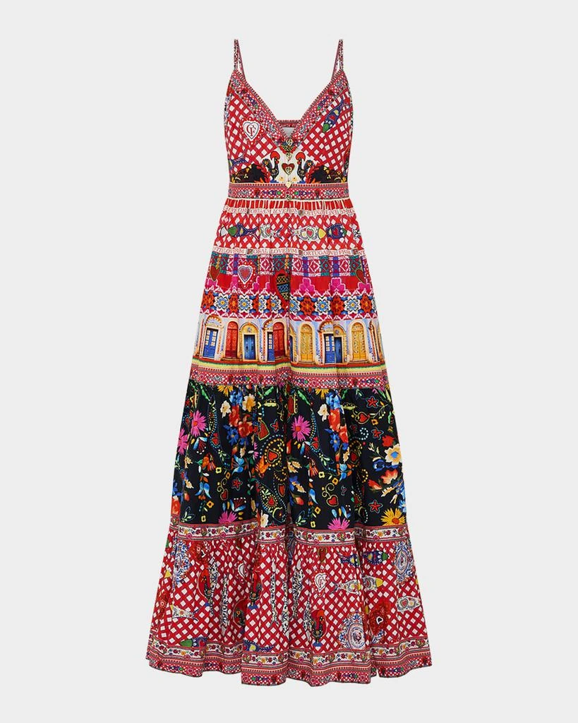 Camilla Folk Fabulous Tiered Bodice Maxi Dress 1