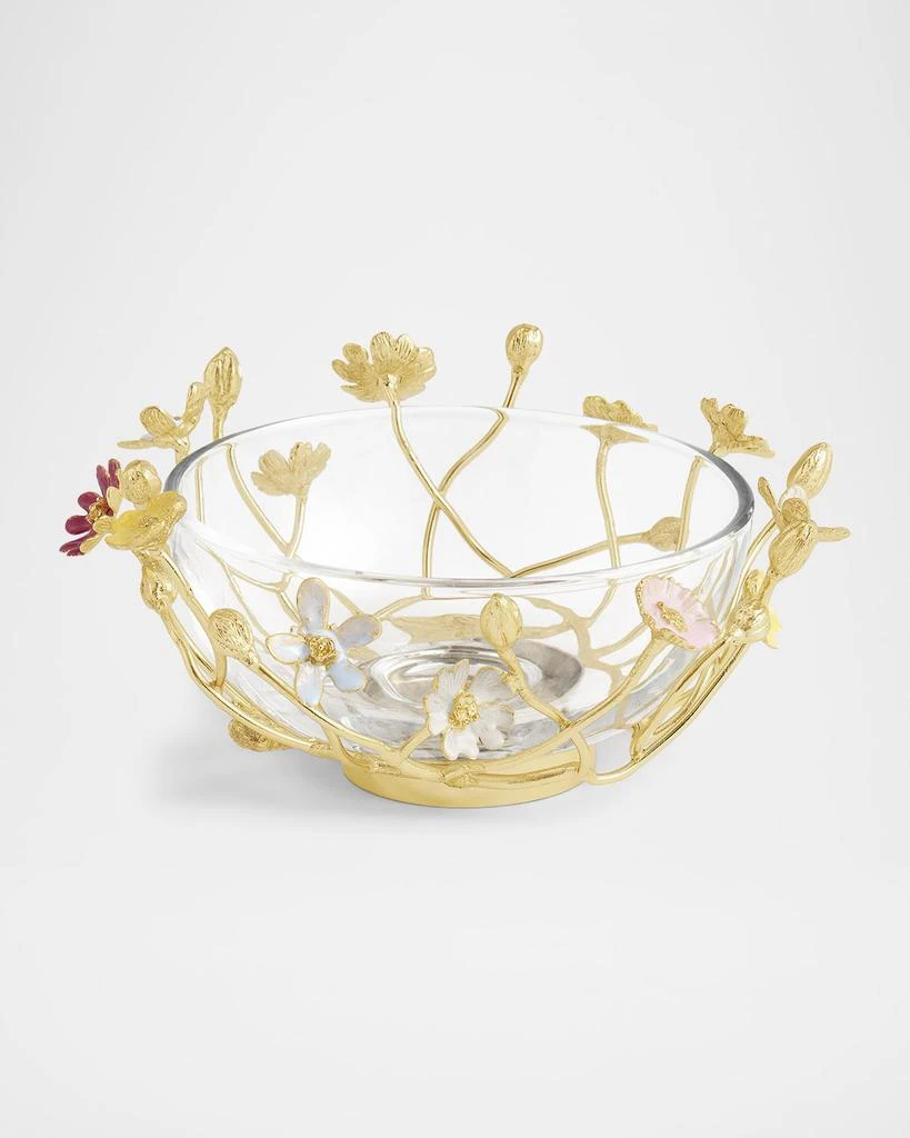 Michael Aram Wildflowers Small Glass Bowl 2