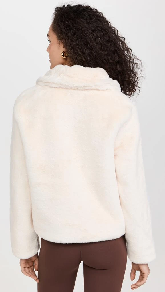 Beyond yoga On The List Faux Fur Jacket 2