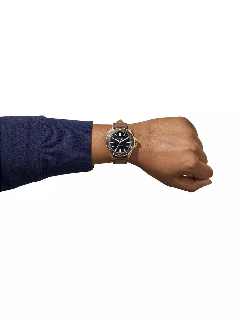 Shinola The Shinola Bronze Monster Automatic Watch 2