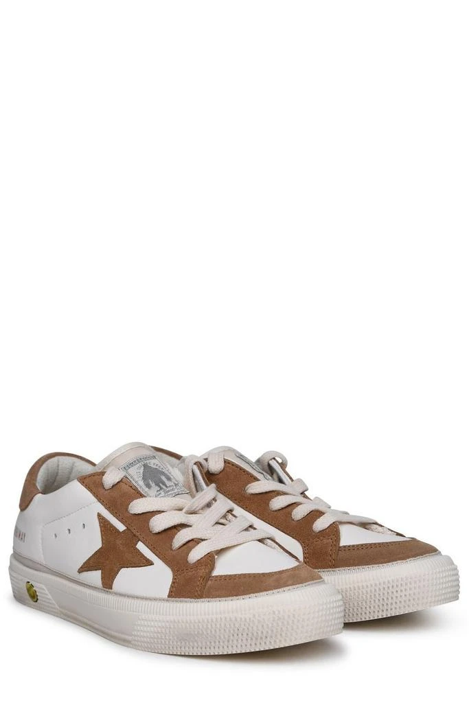 Golden Goose Kids Golden Goose Kids May Star Distressed-Effect Low-Top Sneakers 3