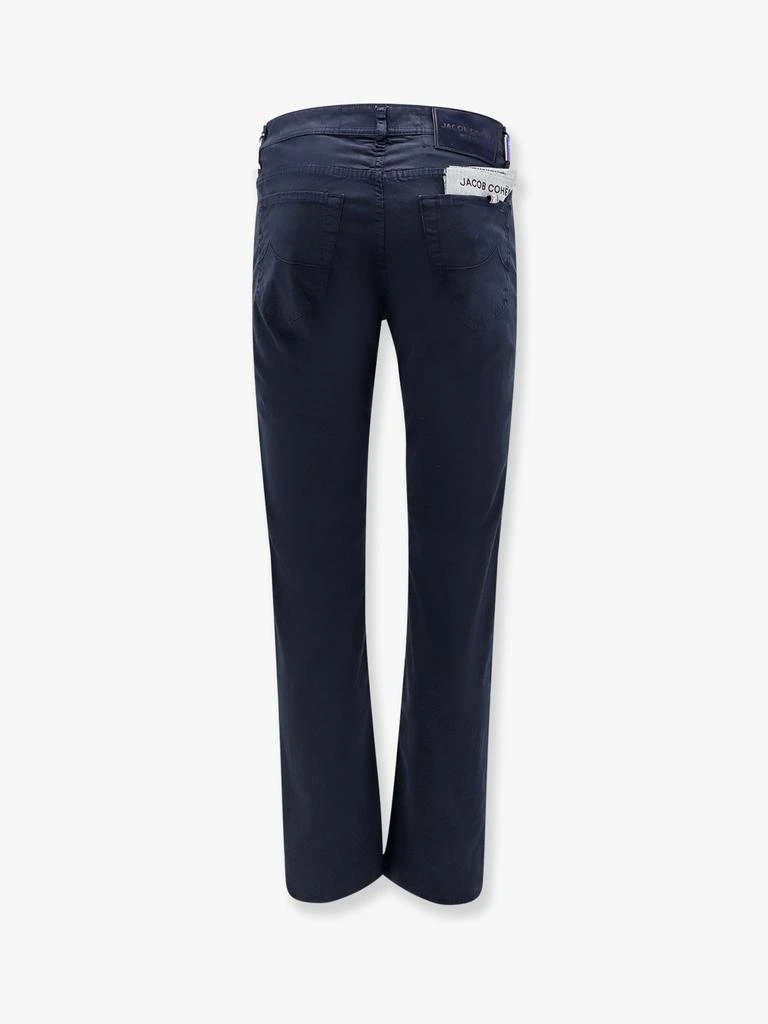 JACOB COHEN Bard cotton stretch trouser with iconic handkerchief 2