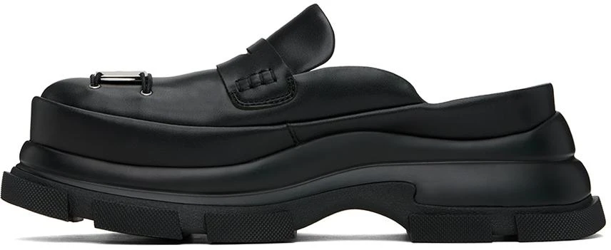 BOTH Black Gao Mules 3