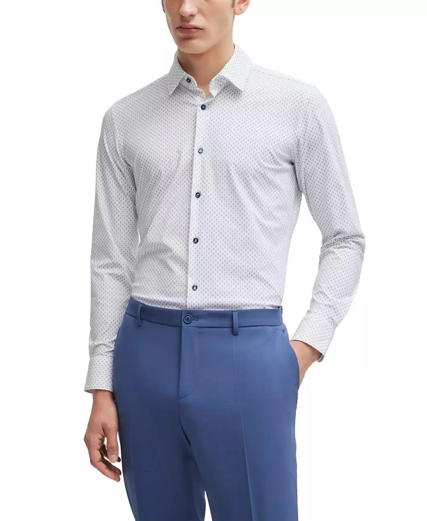 Hugo Boss Men's Slim-Fit Performance Dress Shirt 1