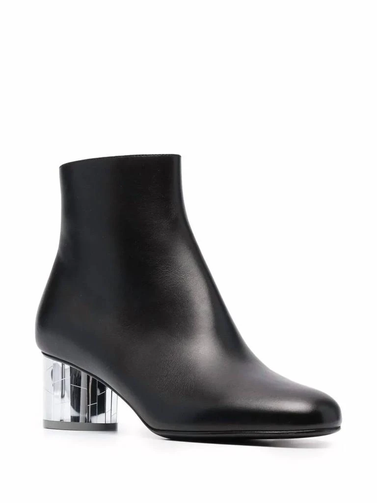 Salvatore Ferragamo Women
s Block-Heel Ankle Boots In Black 2