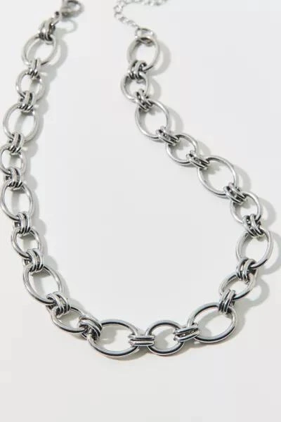 Urban Outfitters Stainless Steel Statement Chain Necklace 3