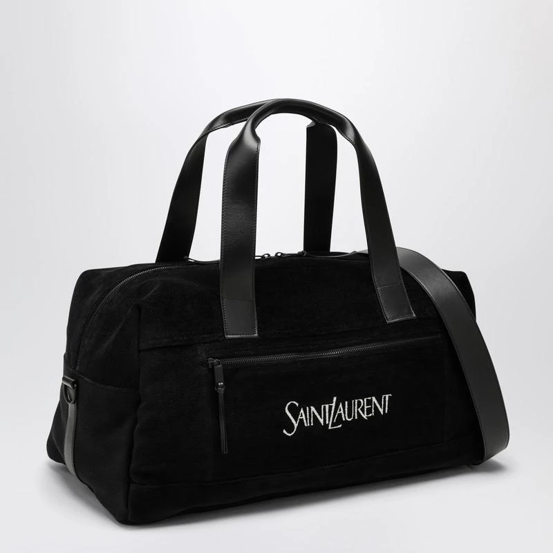 Yves Saint Laurent Black duffle bag with logo 3