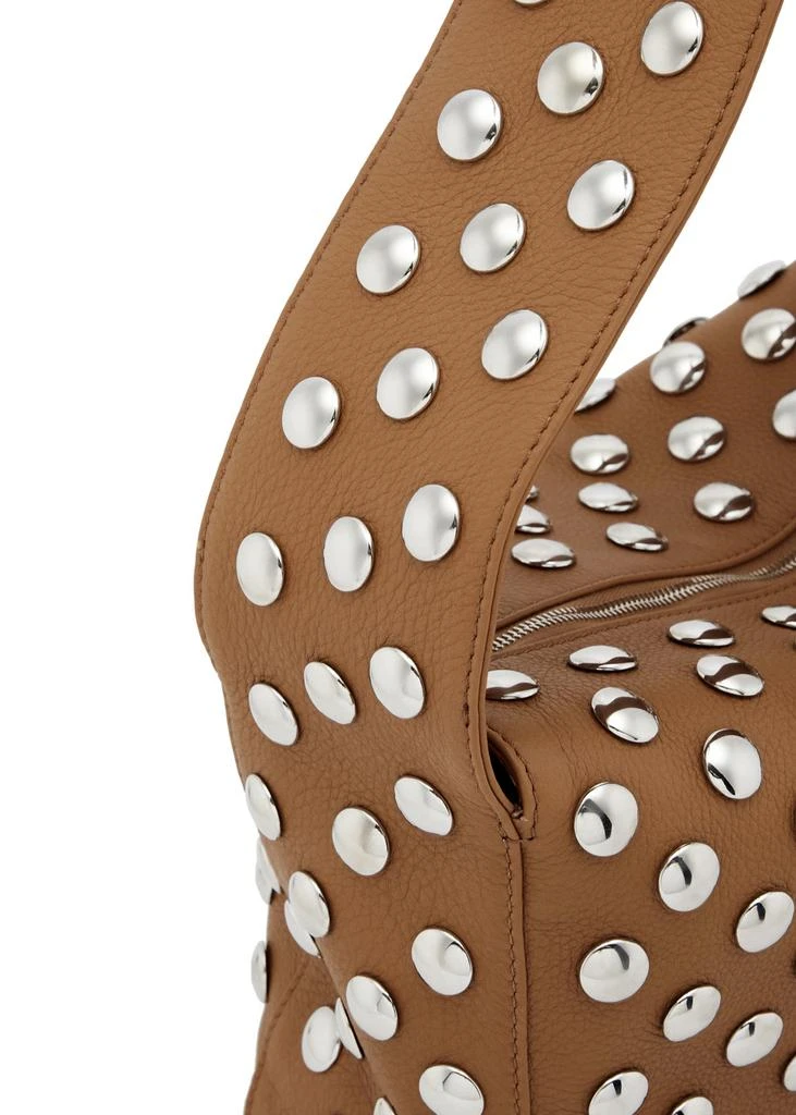 Khaite Elena studded leather shoulder bag 3