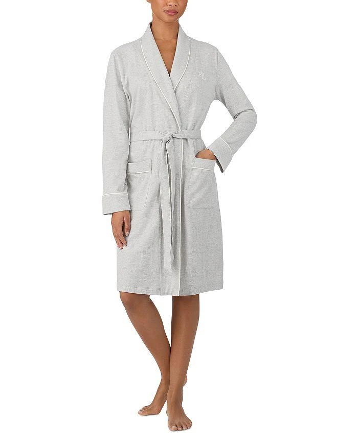 Ralph Lauren Long Sleeve Shawl Collar Robe