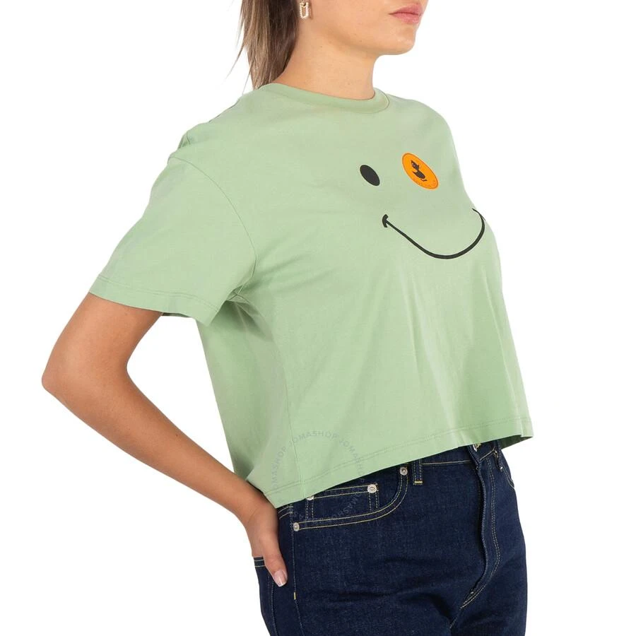 Save The Duck Ladies Mint Green Gilma Funny Face Tee 2