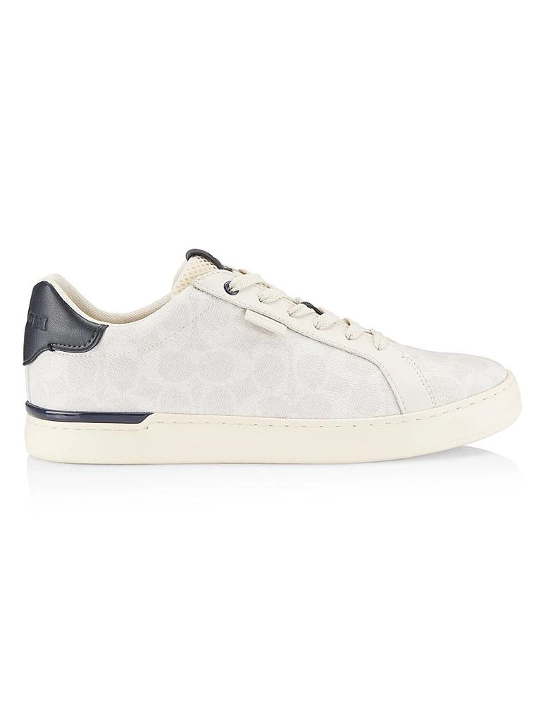 Coach Low-Top Monogram Logo Sneakers 1