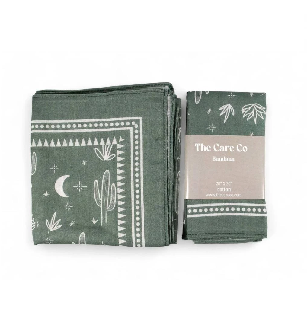 The Care Collective CACTUS PRINT BANDANA