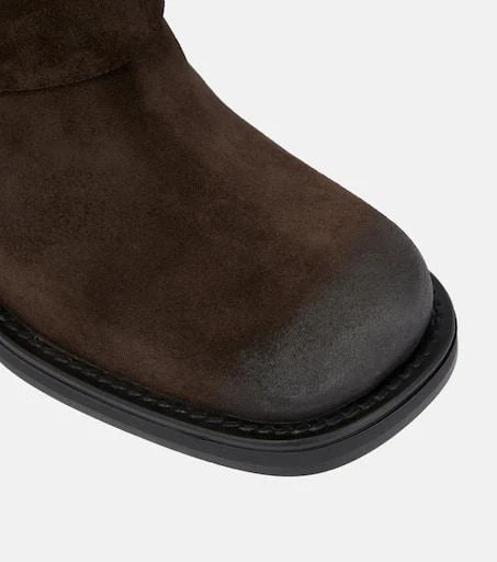 Miu Miu Studded suede ankle boots 6