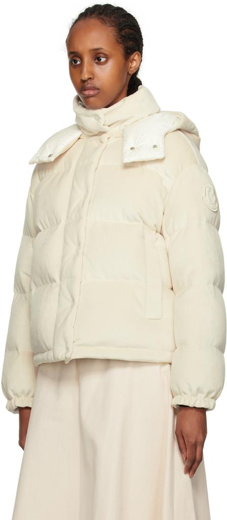 Moncler Off-White Daos Down Jacket - Coats - BeyondStyle