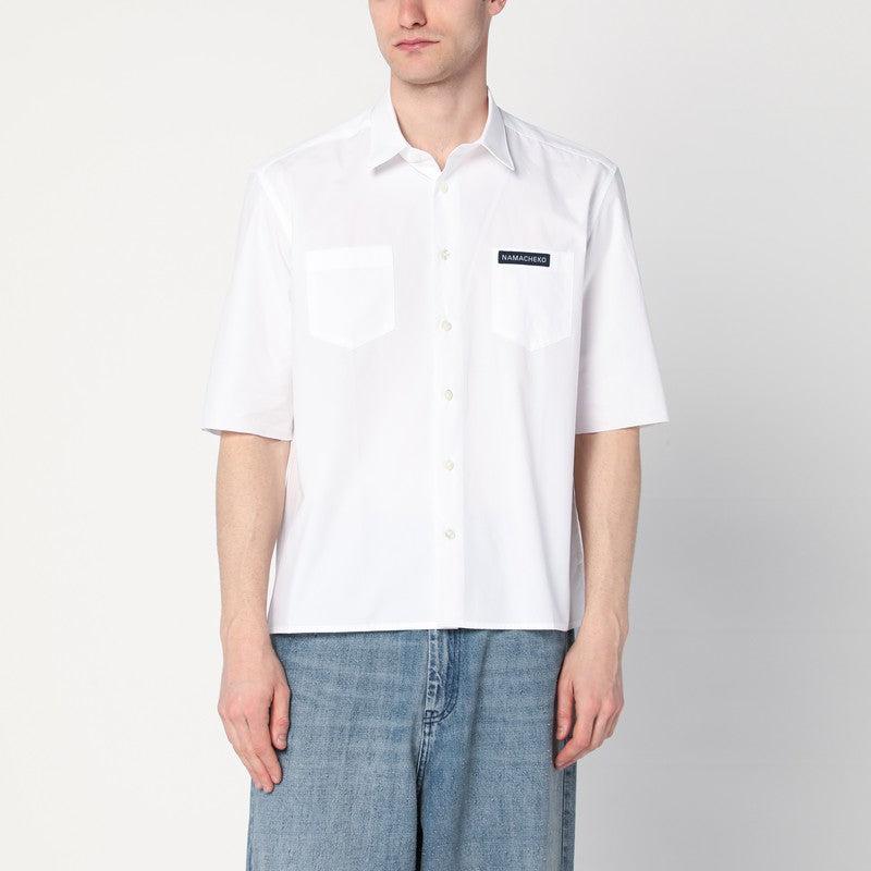 Namacheko Men's Shirt With Logo Patch
