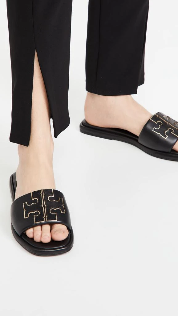 Tory Burch Double T Sport Slides 2