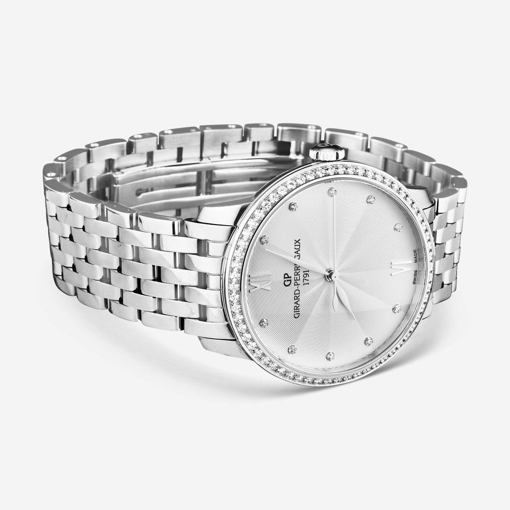Girard-Perregaux Girard-Perregaux 1966 Diamond Stainless Steel Automatic Ladies Watch 49523D11A171-11A