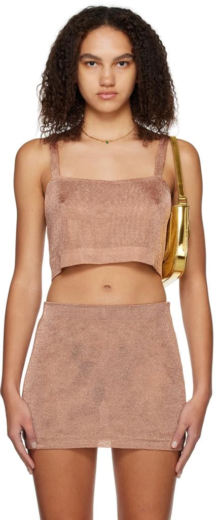 THIRD FORM Bronze Heavy Metal Tank Top 1