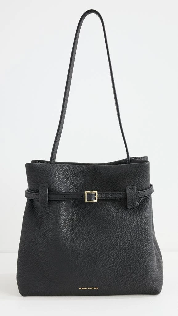 Manu Atelier Mini Tote Du Jour Full Grain Calf Leather Bag 1