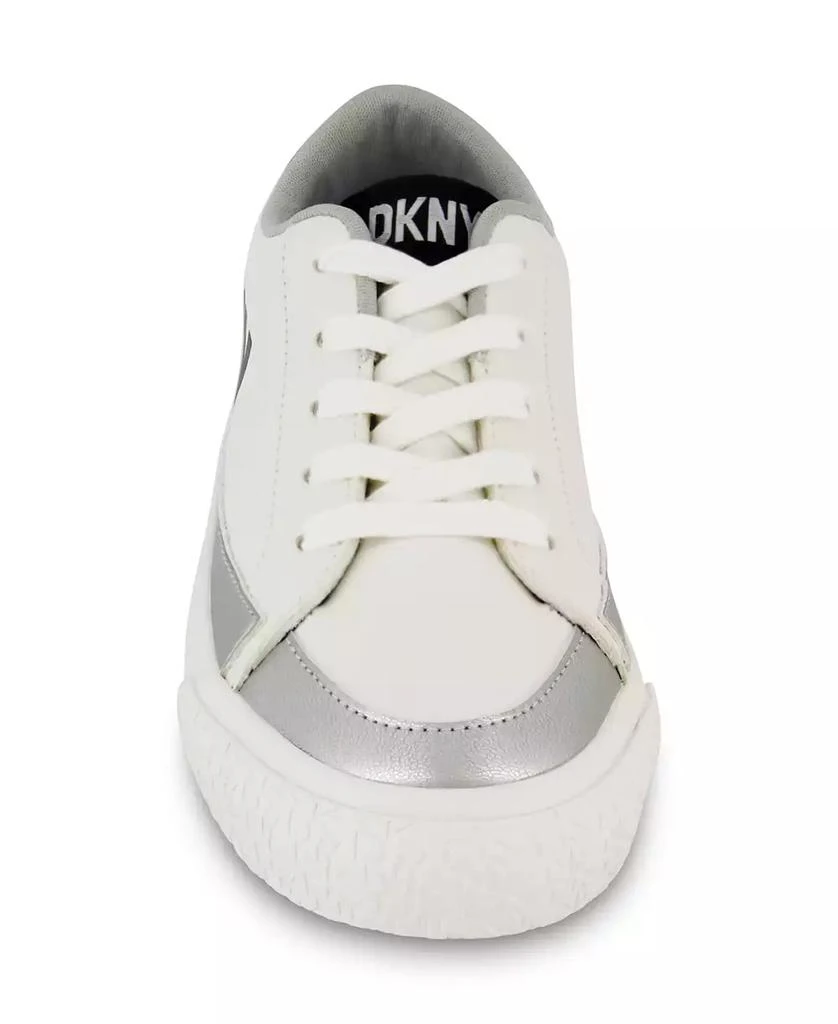 DKNY Little and Big Girls Hannah Marabel Lace Up Low Top Sneakers 6