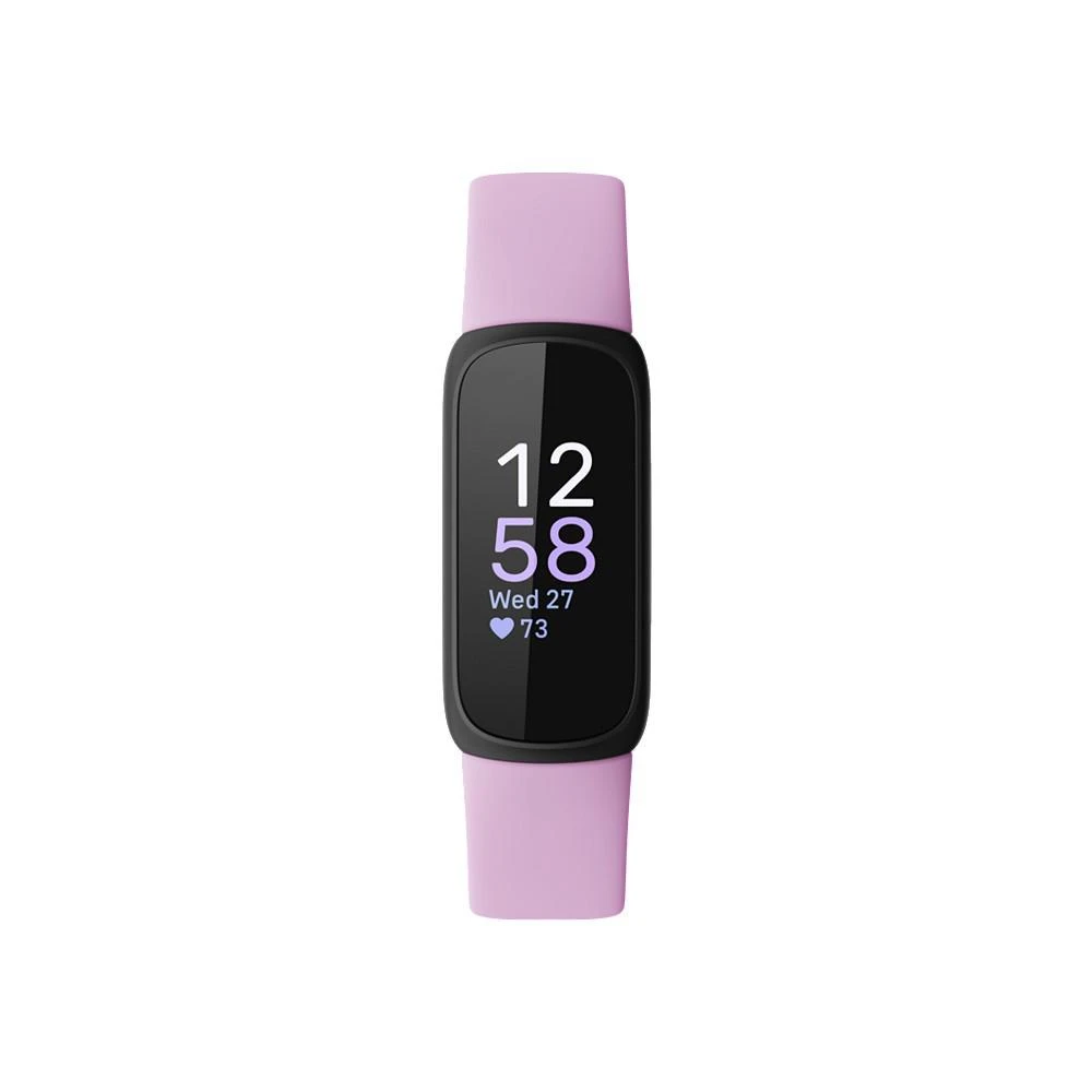 Fitbit Inspire 3 Lilac Bliss Wellness Tracker Watch, 19.5mm