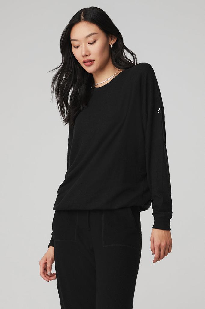 Alo Soho Pullover - Black