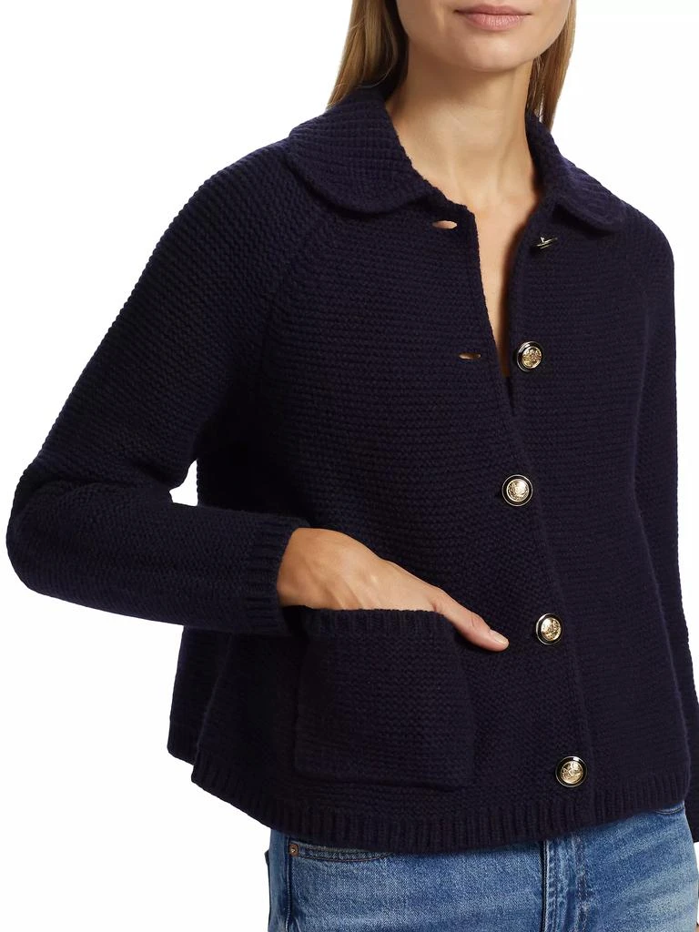 ba&sh Gabriel Wool-Blend Knit Cardigan 6