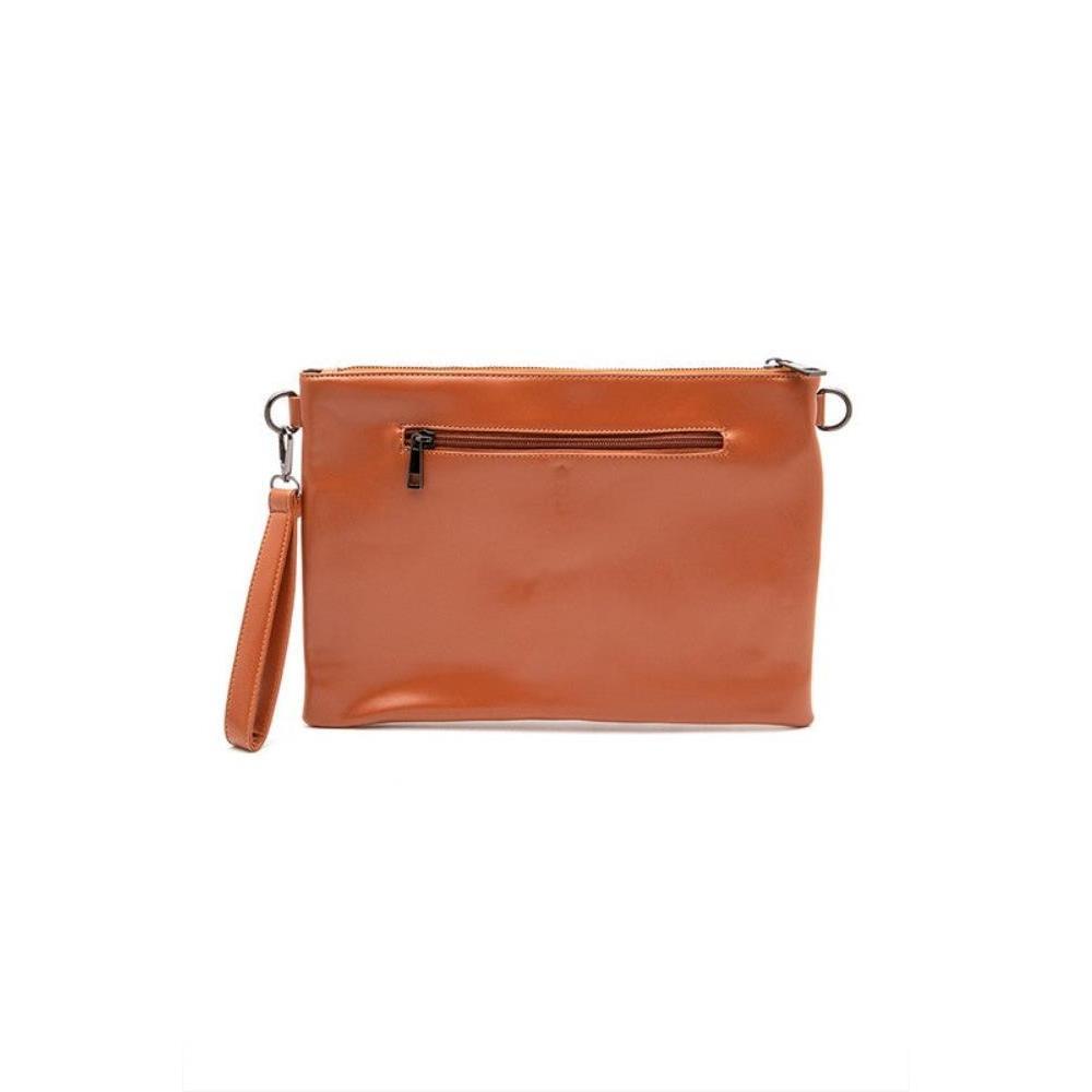 FASHNZFAB Skull Mix Studs Biker Crossbody Clutch Swing Bag
