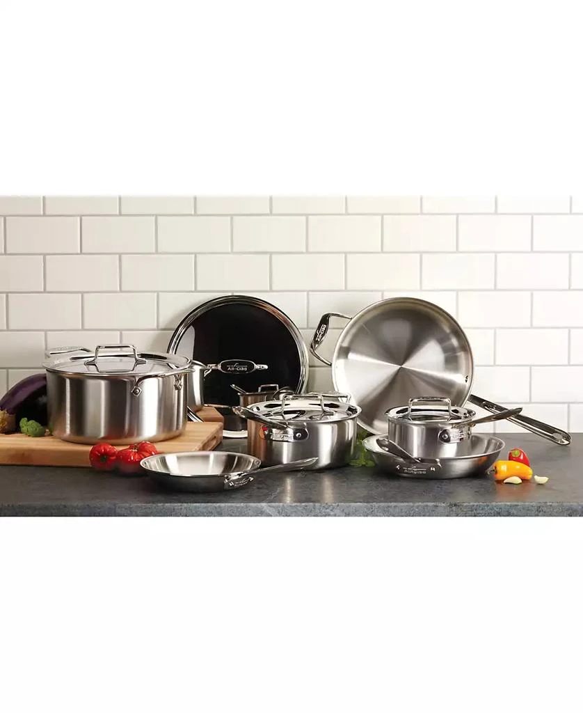 All-Clad D5 Brushed Stainless Steel 10" Fry Pan 10