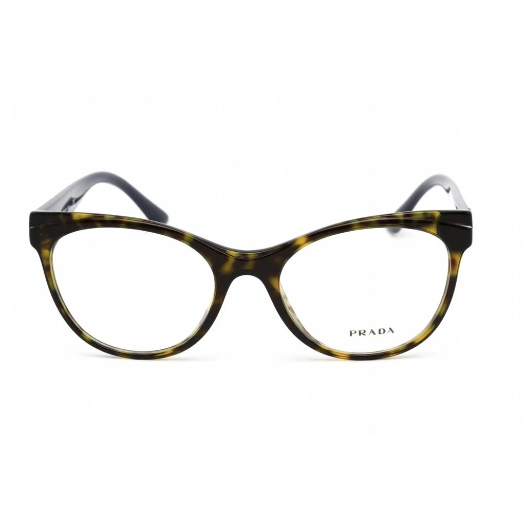 Prada Prada Women's Eyeglasses - Dark Havana Plastic Cat Eye Shape Frame | 0PR 05WV 2AU1O1 2