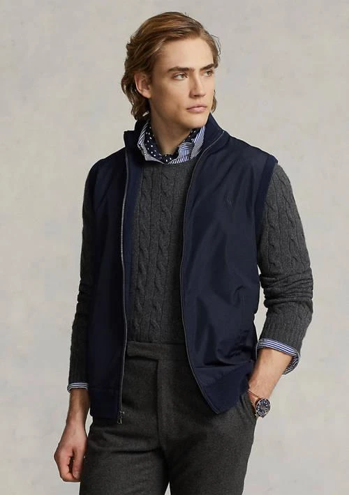 Ralph Lauren Ralph Lauren Hybrid Sweater Vest 1