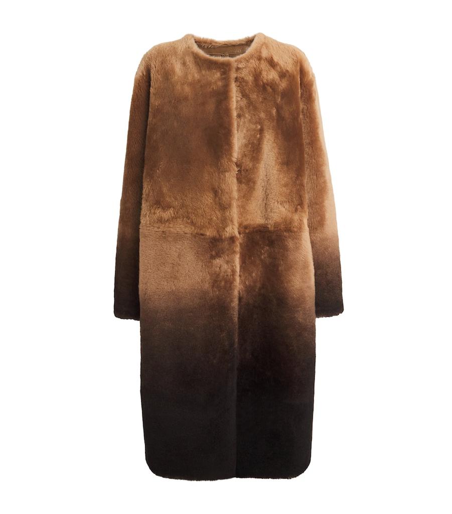 Shoreditch Ski Club Shearling Iris Brae Coat - Coats - BeyondStyle