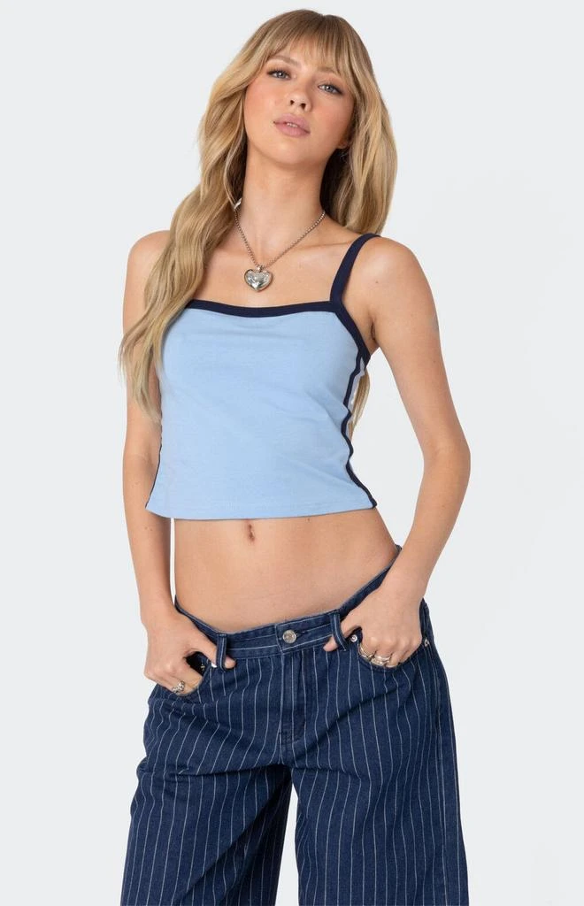 Edikted Francesca Contrast Tank Top 1