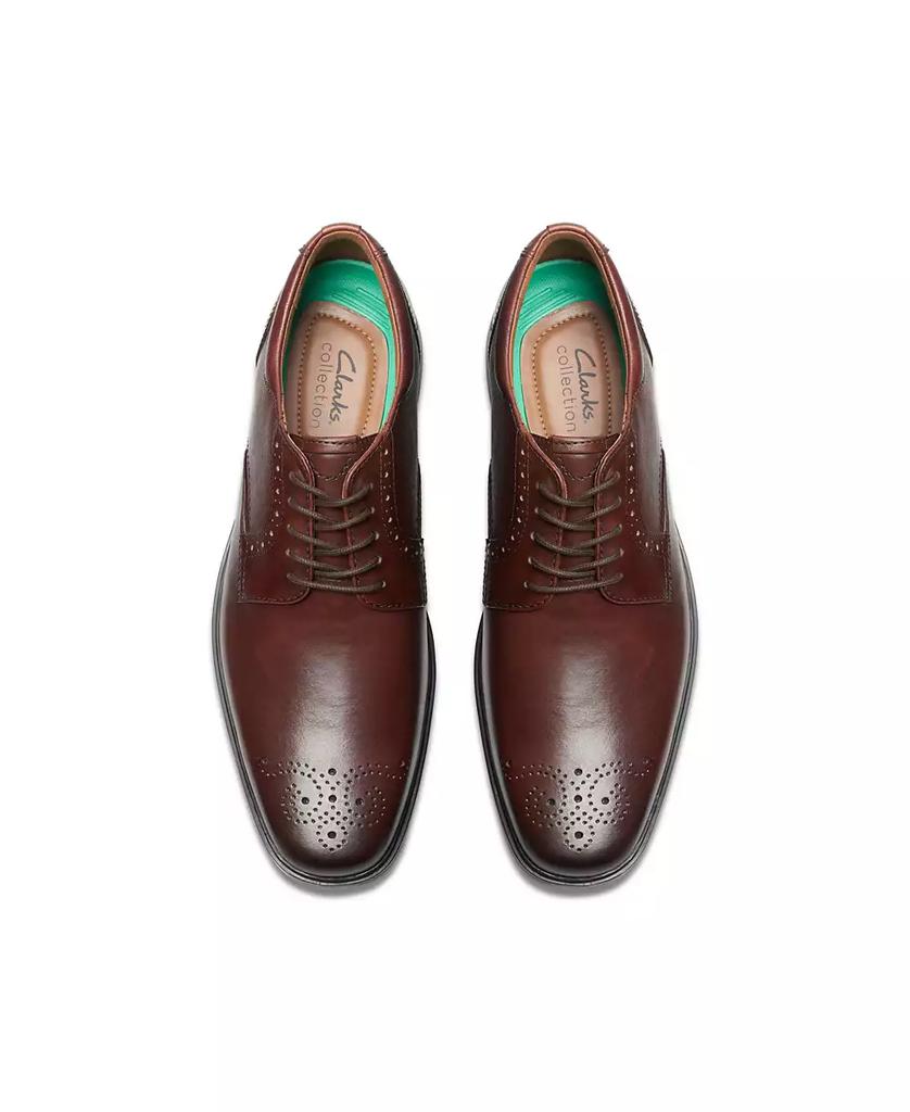 Clarks Men's Clarkslite Low Oxford Black Leather 11 Wide　並行輸入品