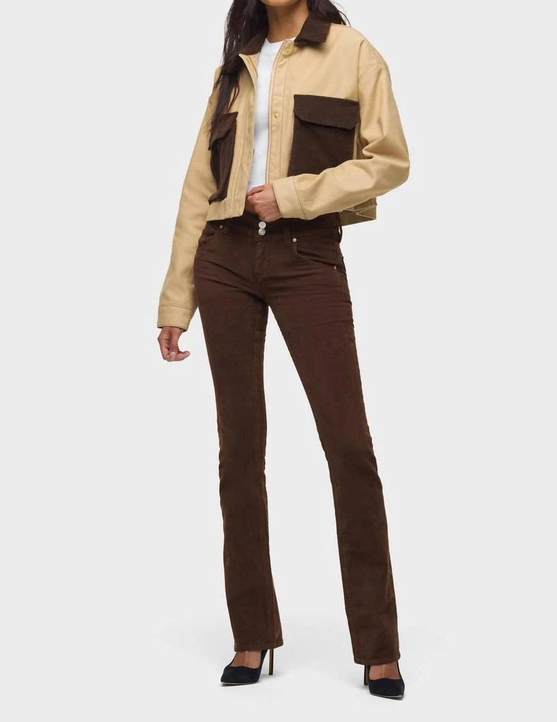 Hudson Hudson - Beth Corduroy Mid-rise Baby Boot Pant