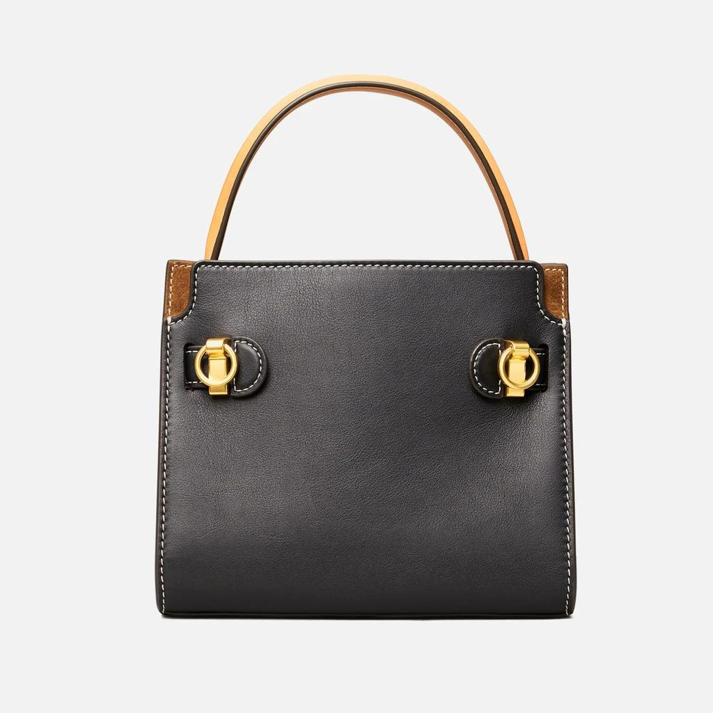 Tory Burch Lee Radziwill Petite Double Suede and Leather Bag 2
