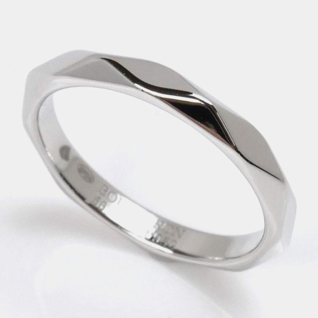 Boucheron Boucheron Platinum Facette Ring EU 56