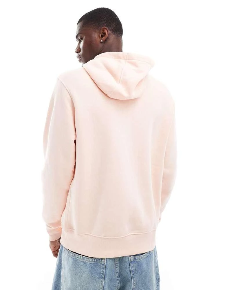 NIKE Nike Club Vignette hoodie in washed coral 2