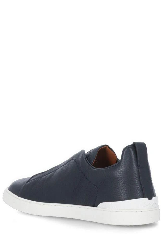 Zegna Zegna Triple Stitch Round Toe Sneakers 3