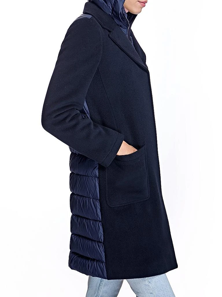 Maximilian Wool Blend Puffer Coat 3