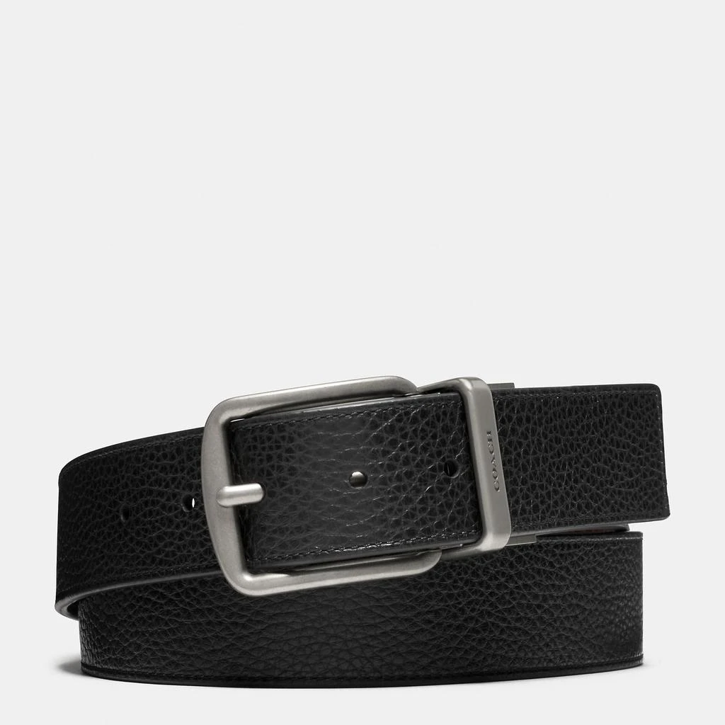 Coach Harness Buckle Cut To Size Reversible Belt, 38 Mm 1
