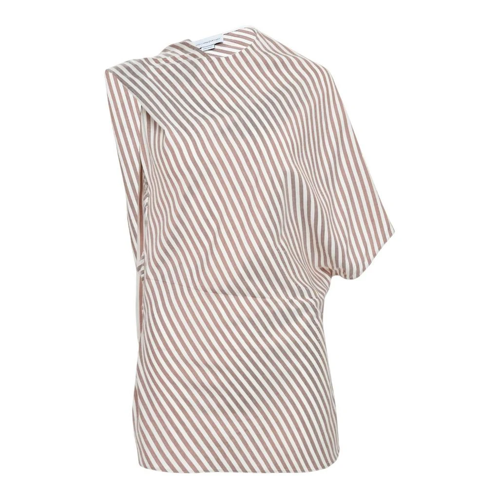 Stella McCartney Stella McCartney Asymmetric Striped Top 1