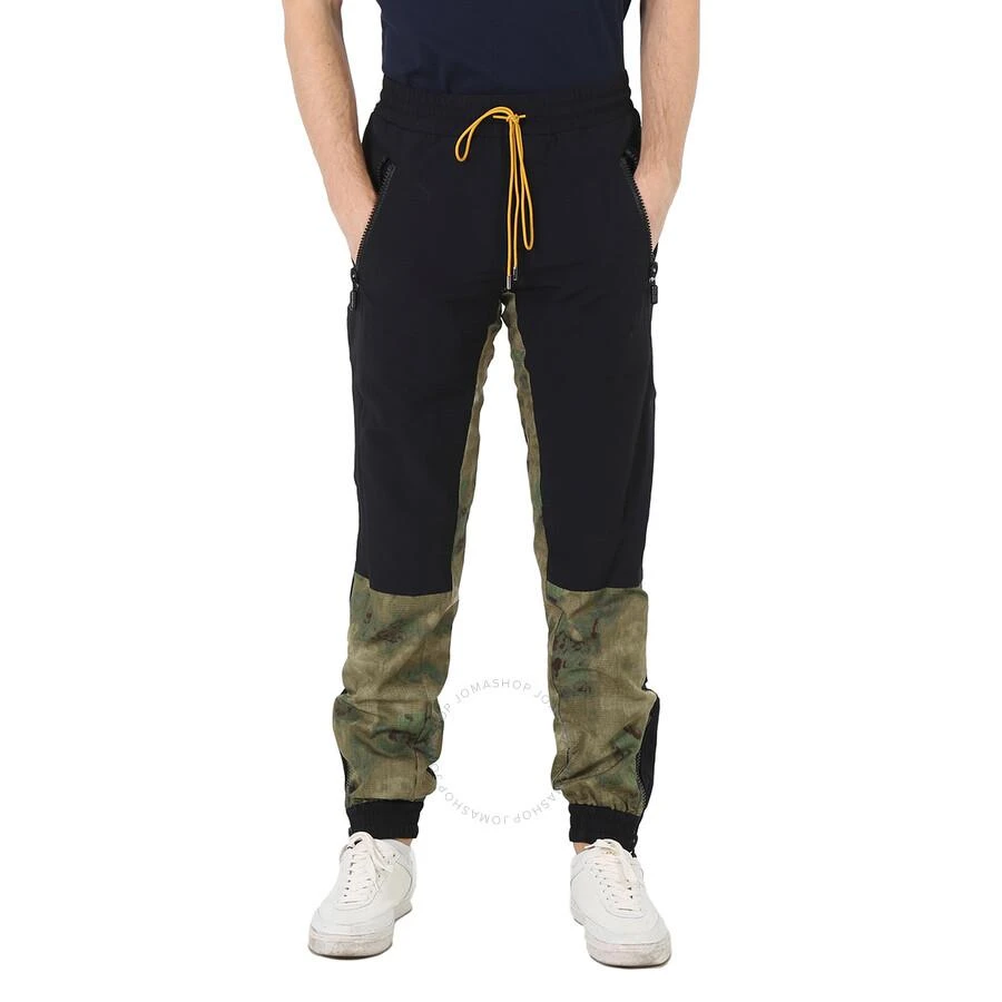 Rhude Black / Camo Nylon Jogger Pants 1