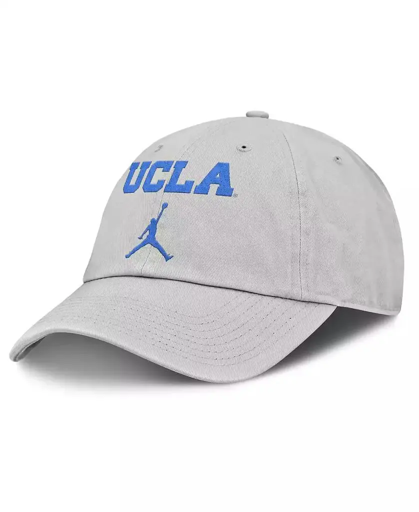 Jordan Men's Gray UCLA Bruins 2025 On-Field Gameday Club Adjustable Hat