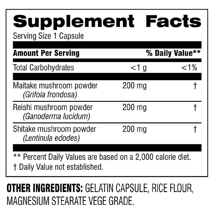 Botanic Choice Triple Mushroom Essentials 2