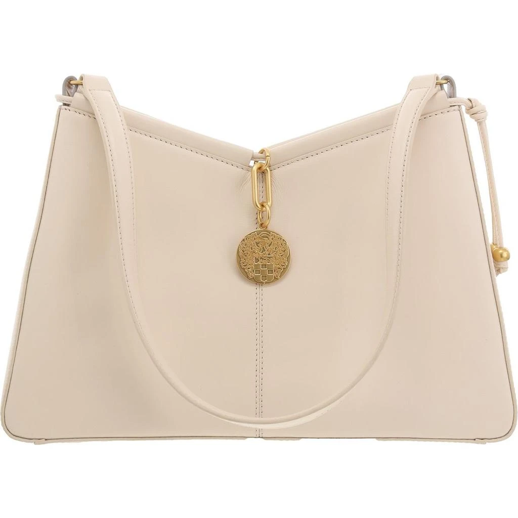 Vince Camuto Womens Panel Leather Shoulder Handbag 1