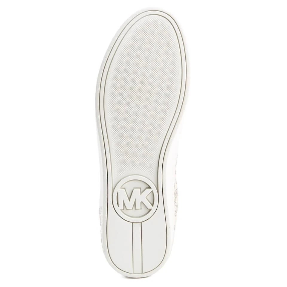 MICHAEL Michael Kors MICHAEL MICHAEL KORS WOMEN'S KEATON CUPSOLE TRAINERS - VANILLA 5