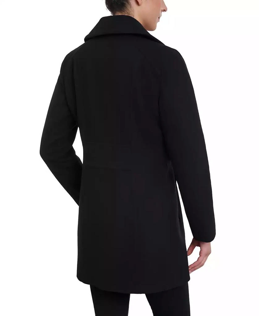 Anne Klein Women's Petite Single-Breasted Notched-Collar Peacoat, Created for Macy's 2