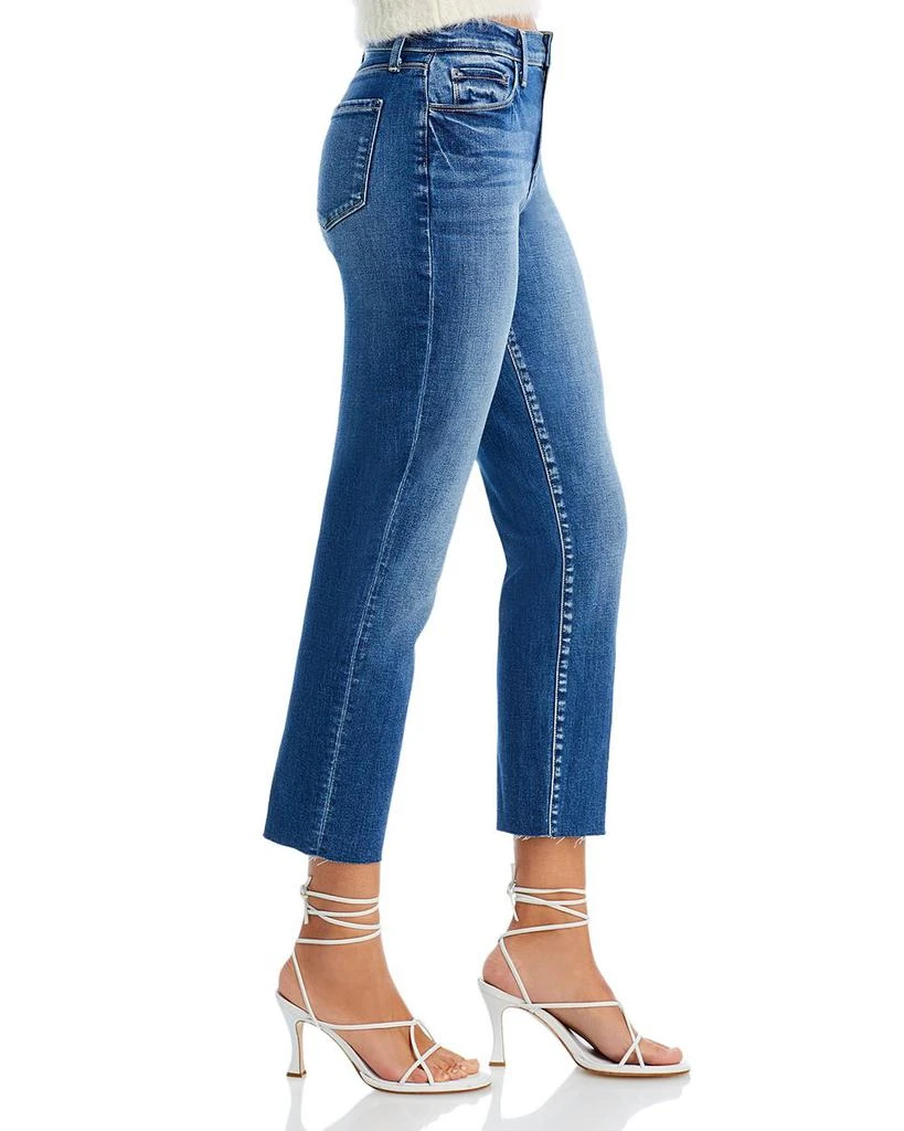 L'Agence Sada High Rise Cropped Slim Leg Jeans in Cambridge 3